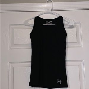 Under Armour Fitted Black Razorback Tank Top